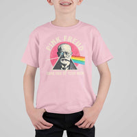 Pink Freud Dark Side Of Your Mom T Shirt For Kid Psychoanalysis Joke