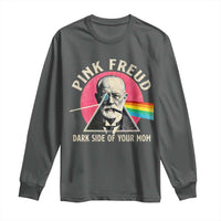 Pink Freud Dark Side Of Your Mom Long Sleeve Shirt Psychoanalysis Joke