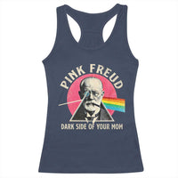 Pink Freud Dark Side Of Your Mom Racerback Tank Top Psychoanalysis Joke