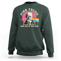 Pink Freud Dark Side Of Your Mom Sweatshirt Psychoanalysis Joke