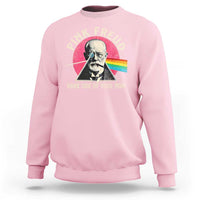 Pink Freud Dark Side Of Your Mom Sweatshirt Psychoanalysis Joke