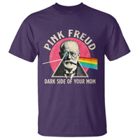 Pink Freud Dark Side Of Your Mom T Shirt Psychoanalysis Joke