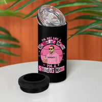 I Am Not Like A Regular Mom I Am A Sandler Mom 4 in 1 Can Cooler Tumbler Funny Mother's Day Meme