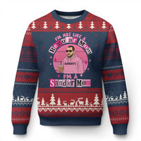 I Am Not Like A Regular Mom I Am A Sandler Mom Ugly Christmas Sweater Funny Mother's Day Meme