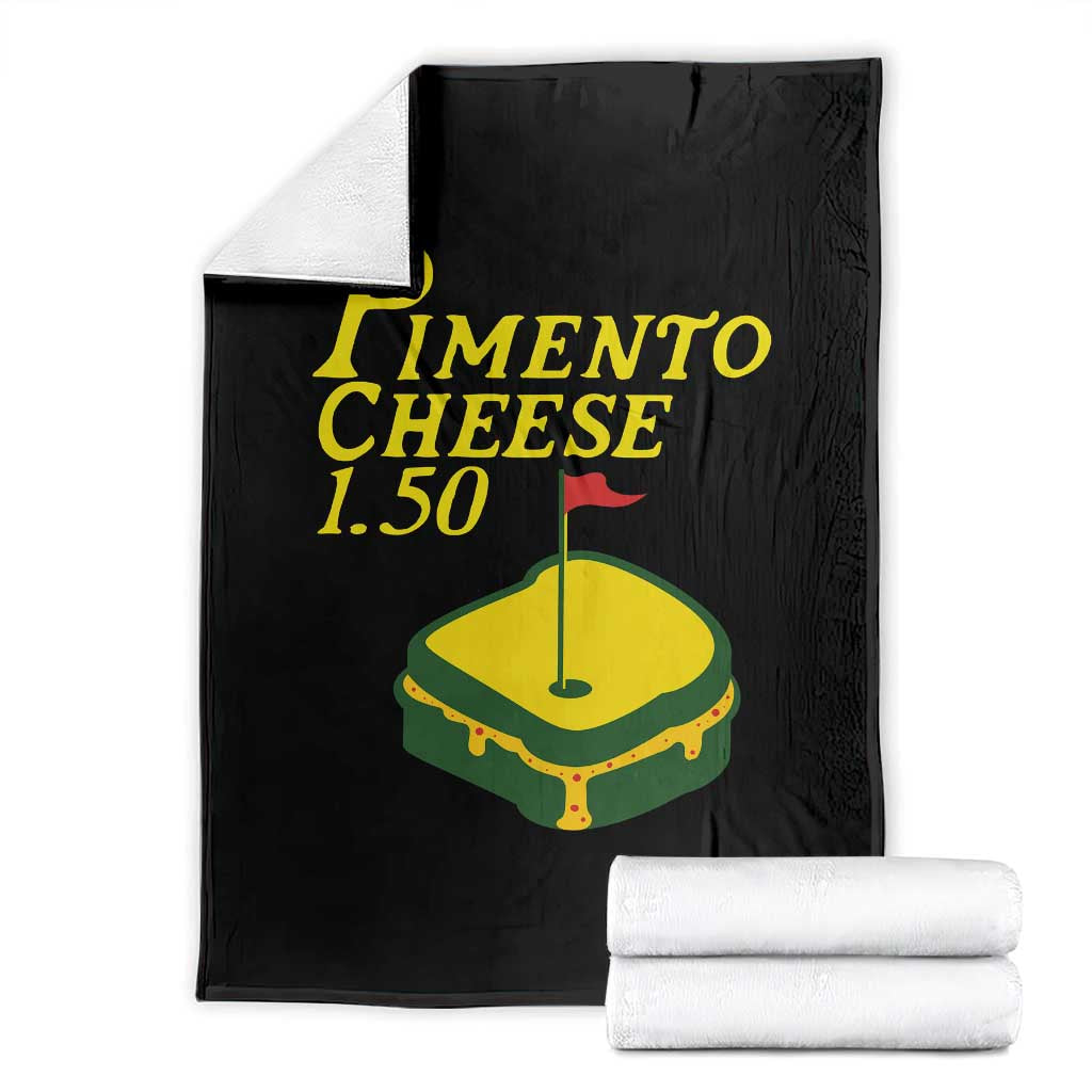 Pimento Cheese Throw Blanket Golf Foodie Golfer Tournament