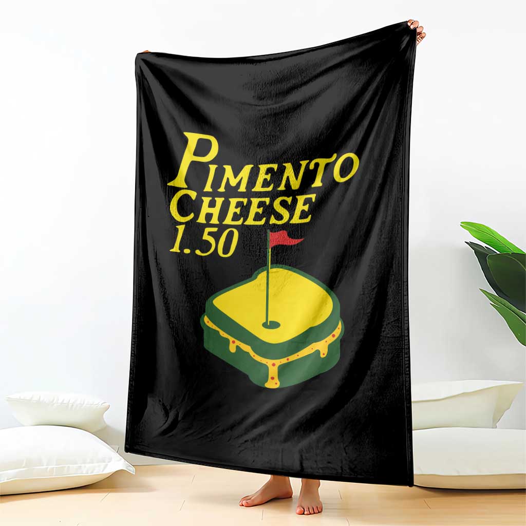 Pimento Cheese Throw Blanket Golf Foodie Golfer Tournament