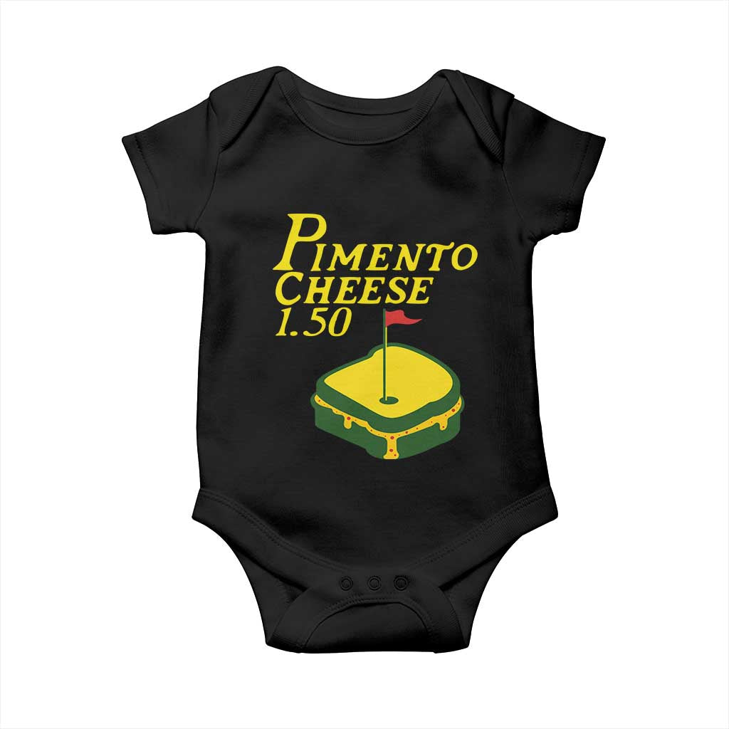 Pimento Cheese Baby Onesie Golf Foodie Golfer Tournament