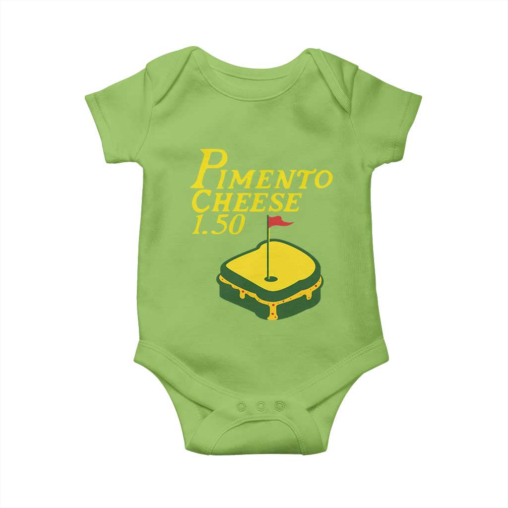 Pimento Cheese Baby Onesie Golf Foodie Golfer Tournament