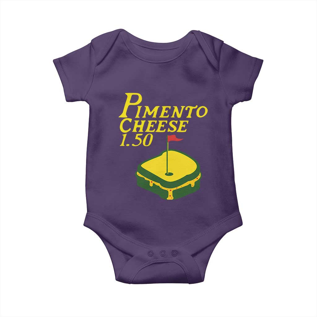 Pimento Cheese Baby Onesie Golf Foodie Golfer Tournament
