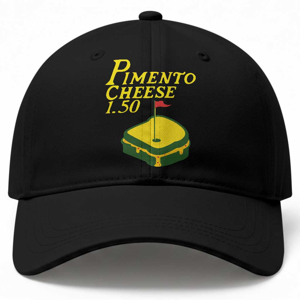 Pimento Cheese Baseball Cap Golf Foodie Golfer Tournament