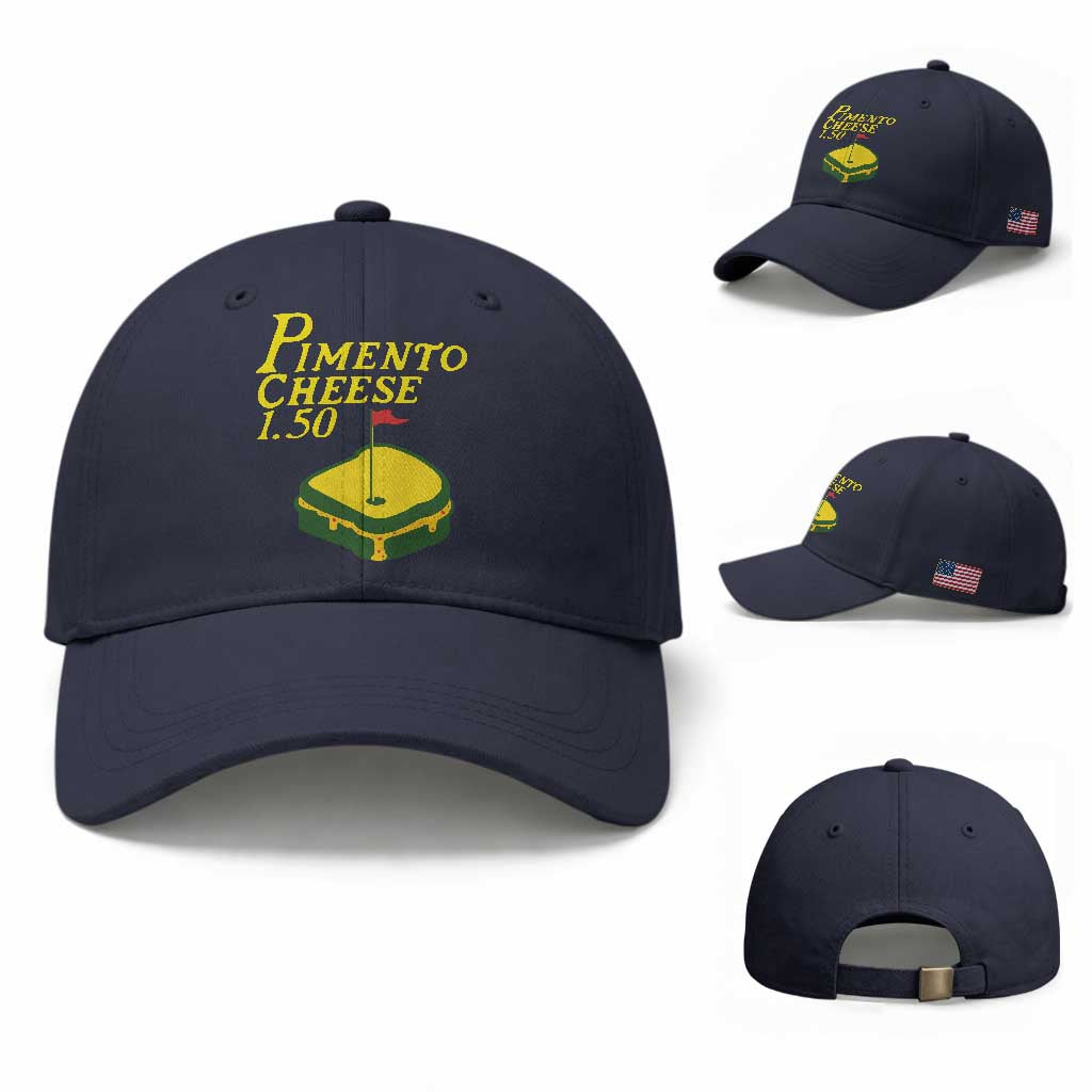 Pimento Cheese Baseball Cap Golf Foodie Golfer Tournament