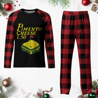 Pimento Cheese Plaid Pajama Set Golf Foodie Golfer Tournament