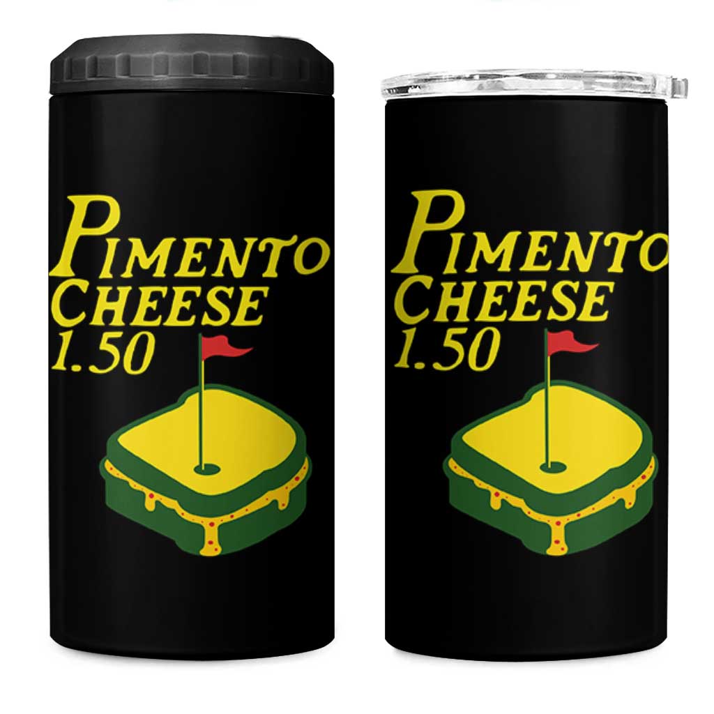 Pimento Cheese 4 in 1 Can Cooler Tumbler Golf Foodie Golfer Tournament