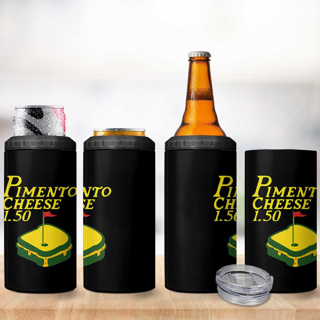 Pimento Cheese 4 in 1 Can Cooler Tumbler Golf Foodie Golfer Tournament