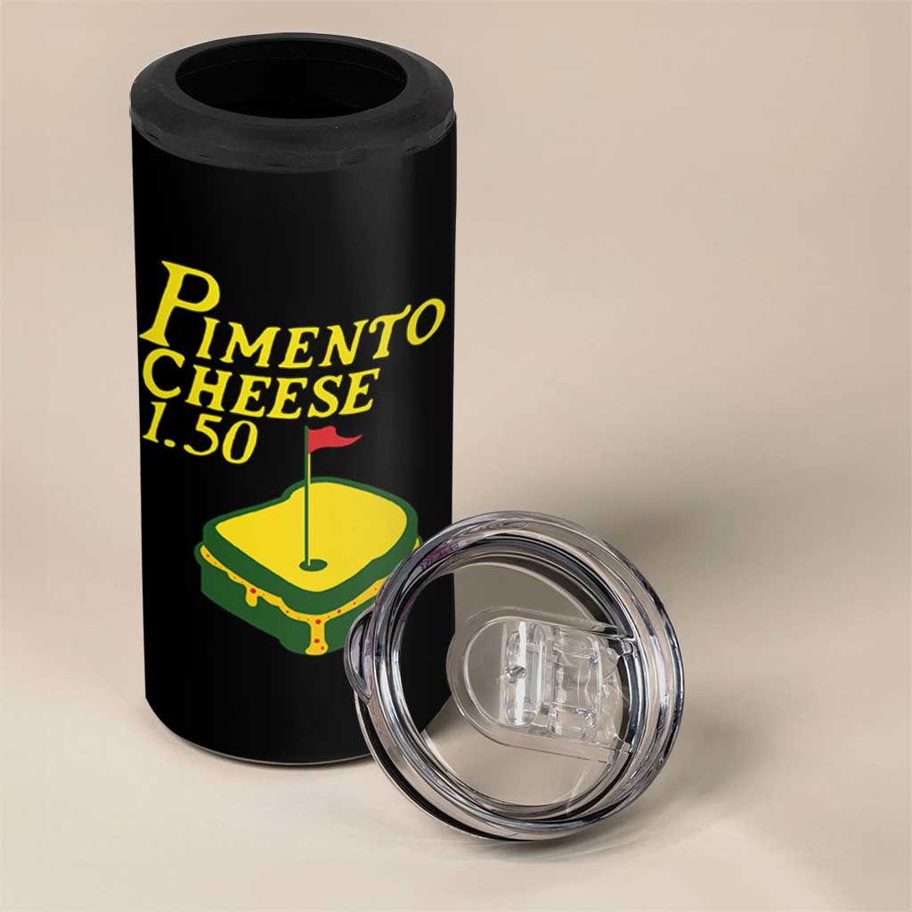 Pimento Cheese 4 in 1 Can Cooler Tumbler Golf Foodie Golfer Tournament