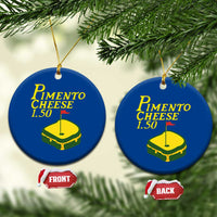 Pimento Cheese Ceramic Ornament Golf Foodie Golfer Tournament