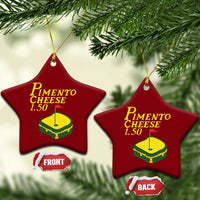 Pimento Cheese Ceramic Ornament Golf Foodie Golfer Tournament