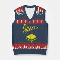 Pimento Cheese V-Neck Knit Sweater Vest Golf Foodie Golfer Tournament