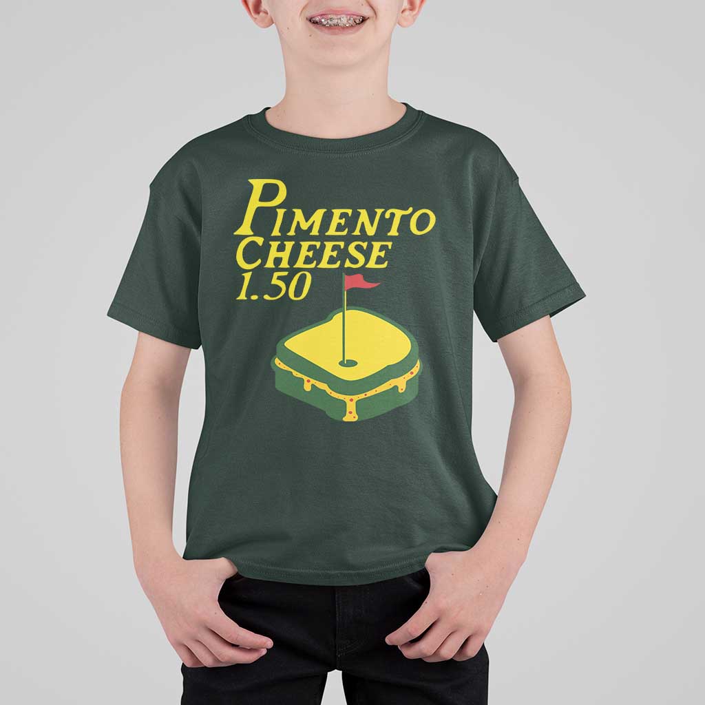 Pimento Cheese T Shirt For Kid Golf Foodie Golfer Tournament