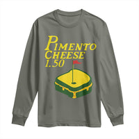 Pimento Cheese Long Sleeve Shirt Golf Foodie Golfer Tournament