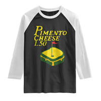 Pimento Cheese Raglan Shirt Golf Foodie Golfer Tournament
