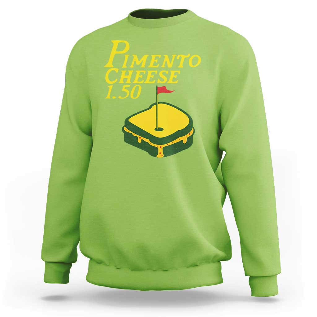 Pimento Cheese Sweatshirt Golf Foodie Golfer Tournament