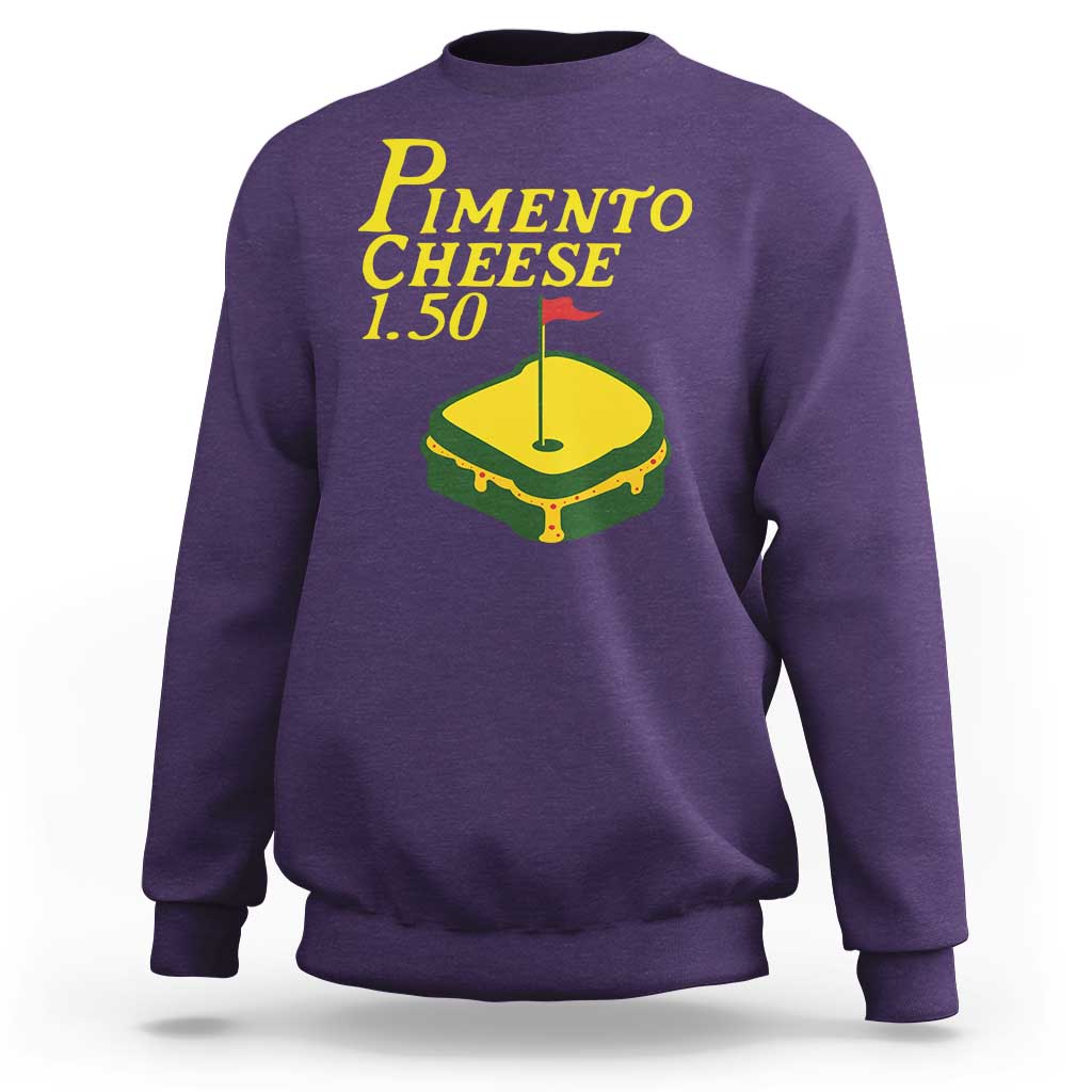Pimento Cheese Sweatshirt Golf Foodie Golfer Tournament