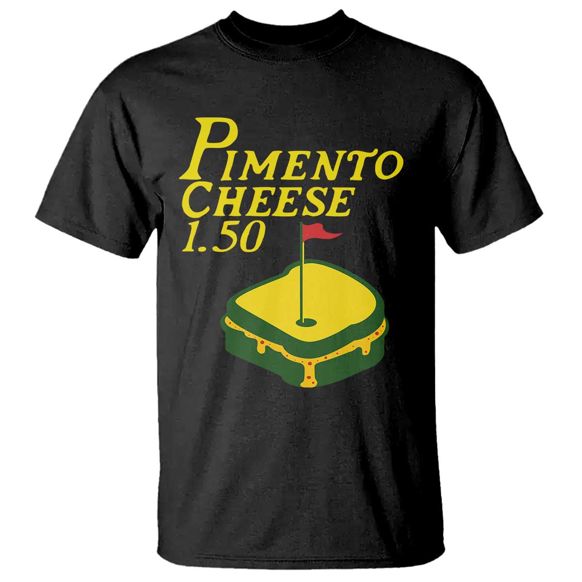 Pimento Cheese T Shirt Golf Foodie Golfer Tournament