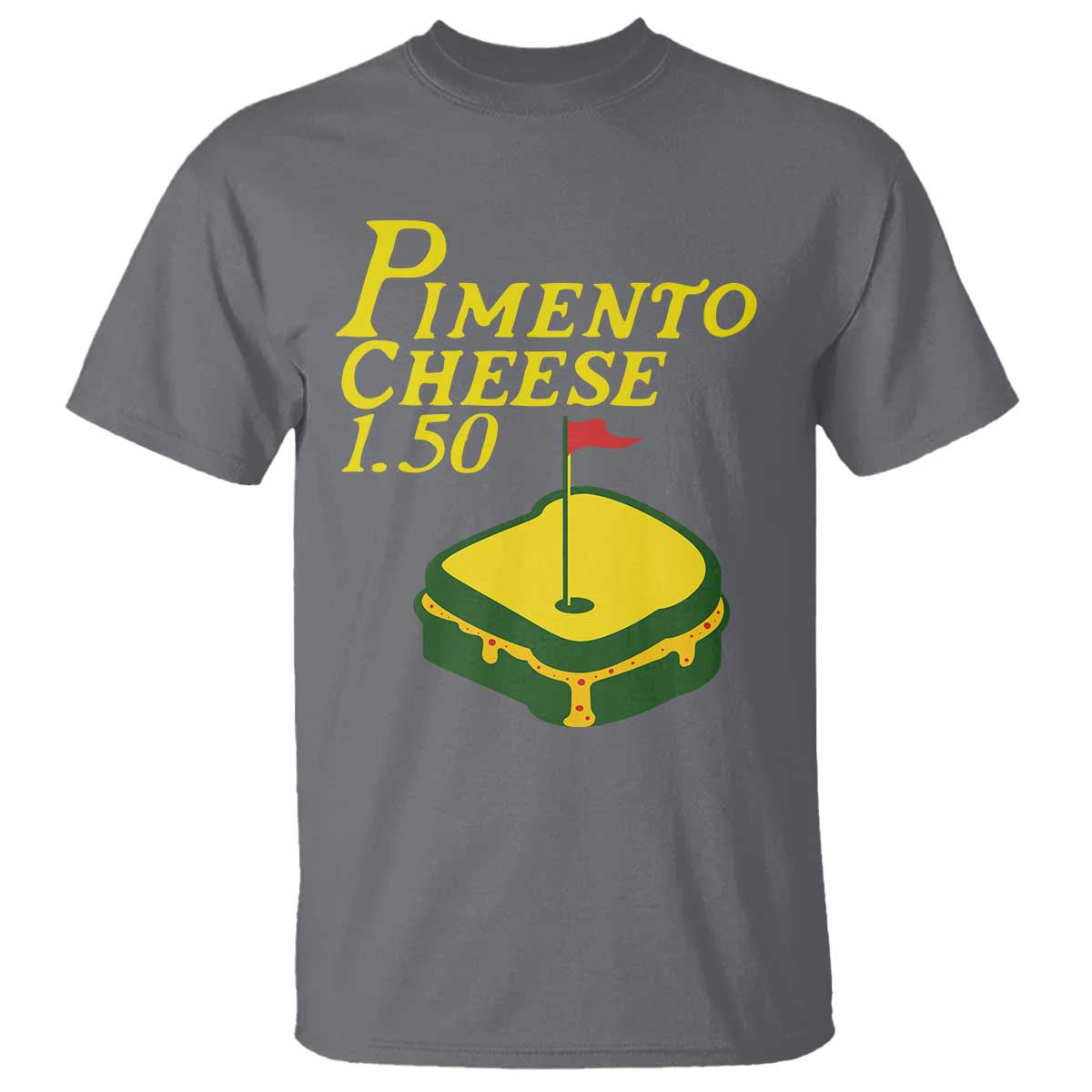 Pimento Cheese T Shirt Golf Foodie Golfer Tournament