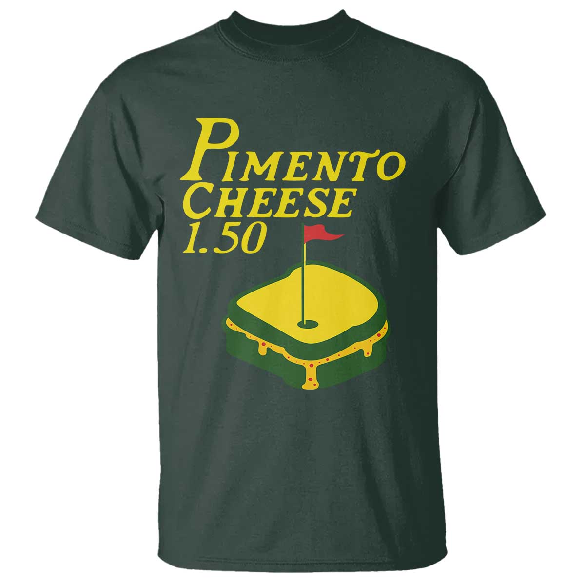 Pimento Cheese T Shirt Golf Foodie Golfer Tournament