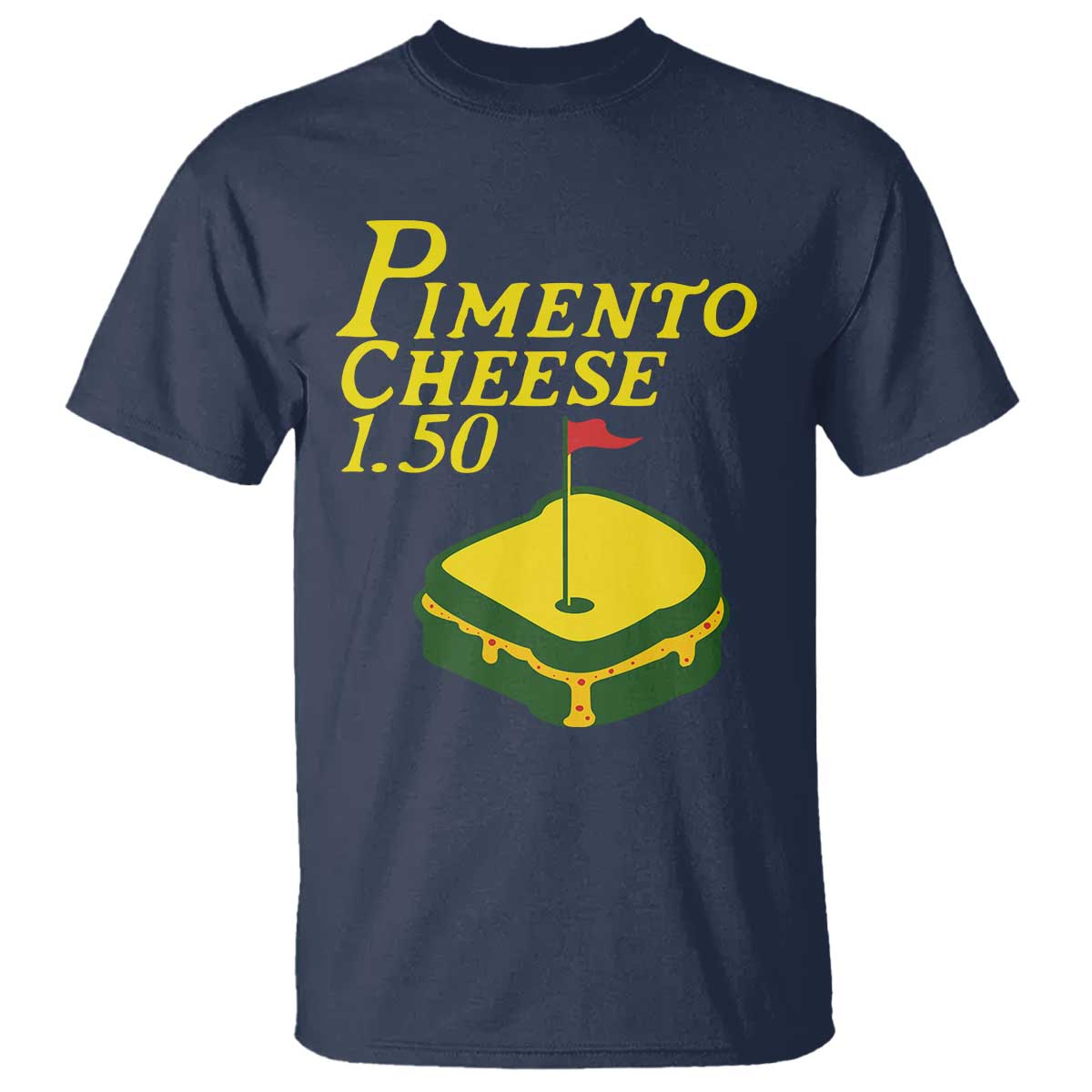 Pimento Cheese T Shirt Golf Foodie Golfer Tournament