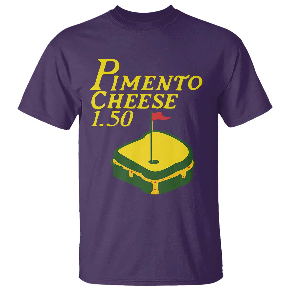 Pimento Cheese T Shirt Golf Foodie Golfer Tournament