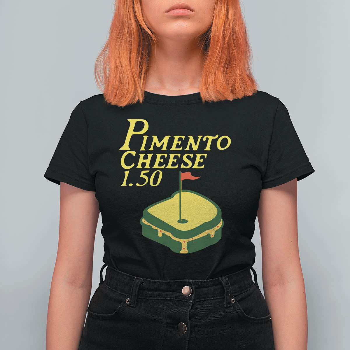 Pimento Cheese T Shirt For Women Golf Foodie Golfer Tournament