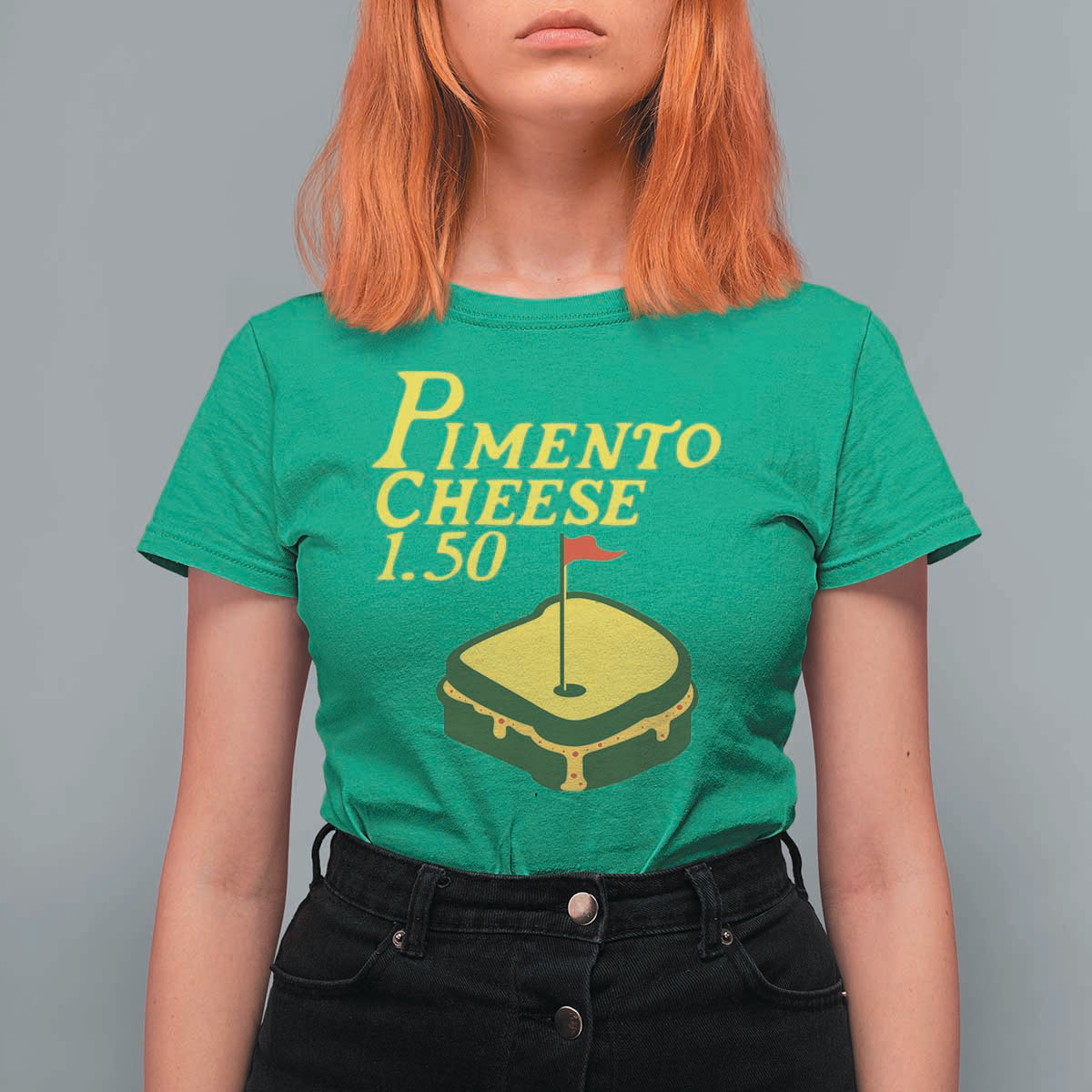 Pimento Cheese T Shirt For Women Golf Foodie Golfer Tournament