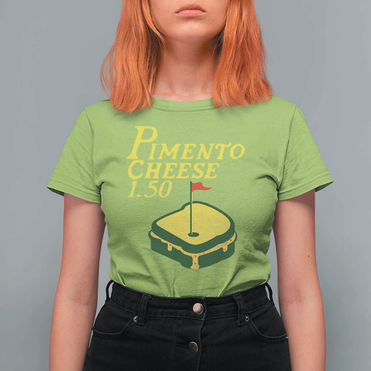 Pimento Cheese T Shirt For Women Golf Foodie Golfer Tournament