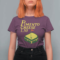 Pimento Cheese T Shirt For Women Golf Foodie Golfer Tournament
