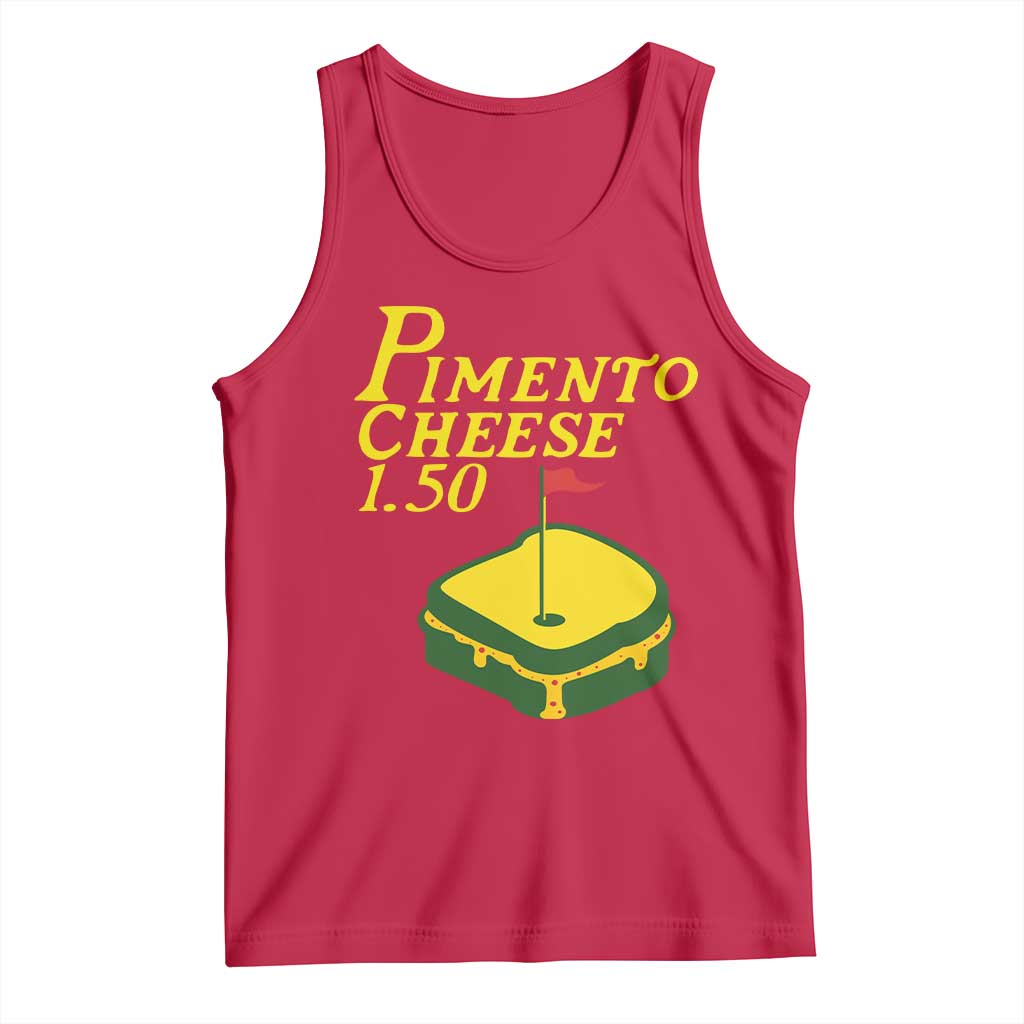 Pimento Cheese Tank Top Golf Foodie Golfer Tournament