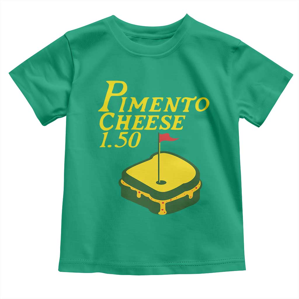 Pimento Cheese Toddler T Shirt Golf Foodie Golfer Tournament