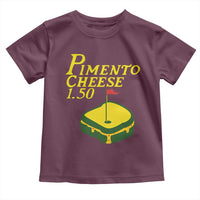 Pimento Cheese Toddler T Shirt Golf Foodie Golfer Tournament