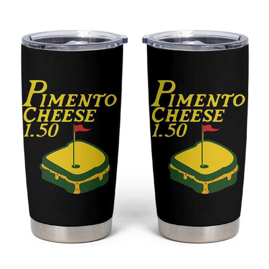 Pimento Cheese Tumbler Cup Golf Foodie Golfer Tournament