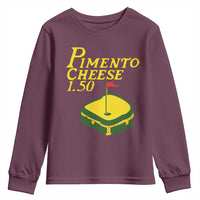 Pimento Cheese Youth Sweatshirt Golf Foodie Golfer Tournament