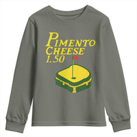 Pimento Cheese Youth Sweatshirt Golf Foodie Golfer Tournament