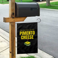 I'm Just Here For The Pimento Cheese Garden Flag Funny Golf Foodie