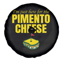 I'm Just Here For The Pimento Cheese Spare Tire Cover Funny Golf Foodie