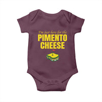I'm Just Here For The Pimento Cheese Baby Onesie Funny Golf Foodie