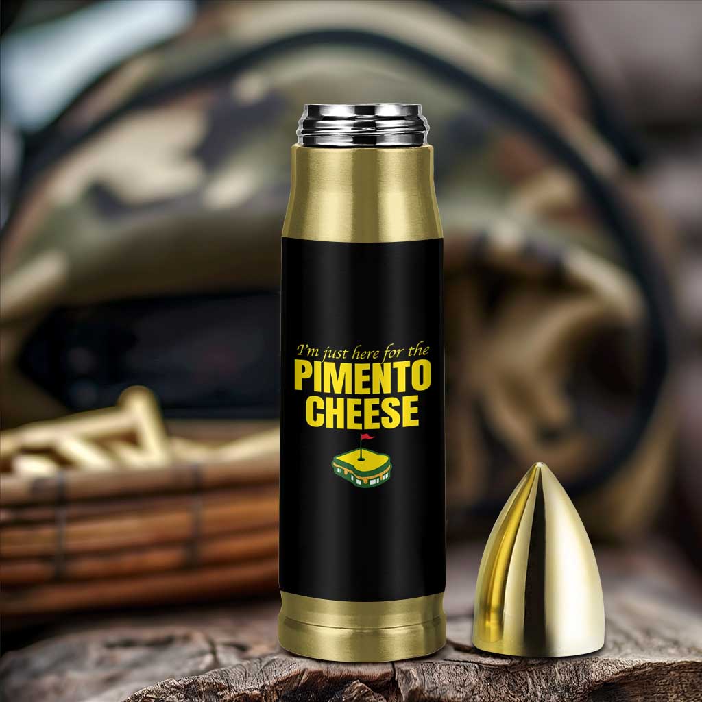 I'm Just Here For The Pimento Cheese Bullet Tumbler Funny Golf Foodie