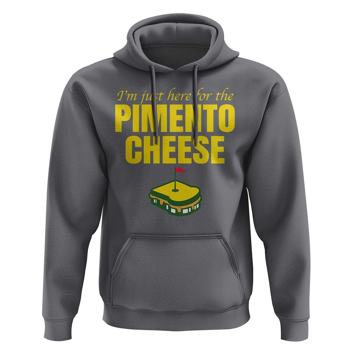 I'm Just Here For The Pimento Cheese Hoodie Funny Golf Foodie