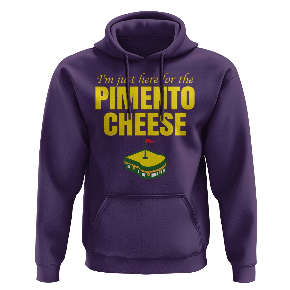 I'm Just Here For The Pimento Cheese Hoodie Funny Golf Foodie