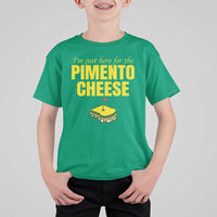 I'm Just Here For The Pimento Cheese T Shirt For Kid Funny Golf Foodie