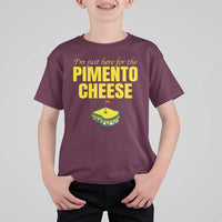 I'm Just Here For The Pimento Cheese T Shirt For Kid Funny Golf Foodie